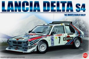 NUNU MODELS 24030 1/24 1986 Lancia Delta S4 Monte Carlo Rally Plastic Model Kit