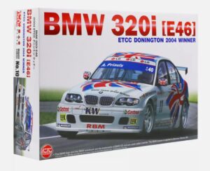 Nunu 24033 1/24 Model Kit BMW 320i E46 Touring Car ETCC DONNINGTON 2004 Winner