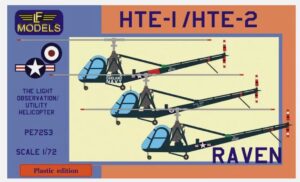 LF Models PE7253 1/72 HTE-1/HTE-2 Raven US and UK Service Model Kit
