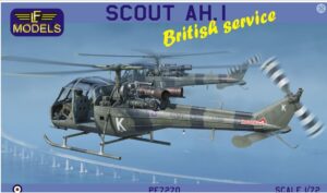 LF Models PE7270 1/72 Westland Scout AH.1 British Army Service