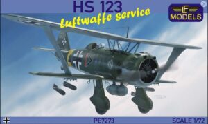 LF Models PE7273 1/72 HS 123 Luftwaffe Service