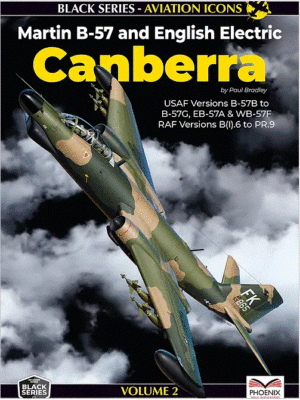 PHOENIX PUBLICATION Canberra Volume 2 Inc Martin B-57 THFS