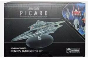 EAGLEMOSS PMP004 Star Trek Collection Seven of Nine's Ship FC Grey Star Trek Picard Universe
