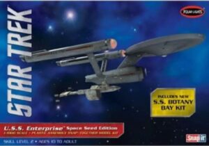 Polar Lights 908M 1/1000 Star Trek: USS Enterprise Space Seed Ed. Snap Model Kit
