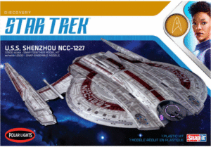 Polar Lights 967M Star Trek USS Shenzhou (Snap) 2T  Model Kit