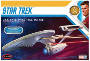 Polar Lights 974 1:1000 U.S.S. Enterprise - Wrath of Khan Model Kit