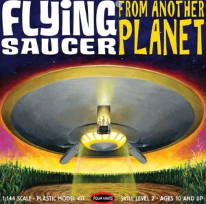 Polar Lights 985 1/144 Flying Saucer From Another Planet  Plastic Model Kit