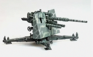 Panzerstahl 88041 1:72 88mm Flak18/36 33.Flak Regiment 21.Pz Div DAK Libya 1941 88