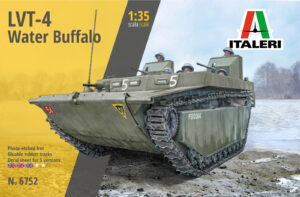 Italeri 6752 1/35 LVT 4 Water Buffalo Model Kit  British Army Scheldt Estuary ASSAULT ON THE RHINE HELL IN THE PACIFIC