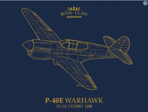 Eduard R0023 1/48 Curtis P-40E Kittyhawk Ia Royal Class Special Edition HELL IN THE PACIFIC