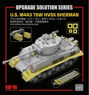 Rye Field 1/35 The Upgrade Set for RM5042 & RM5028 M4A3 76W HVSS Sherman RM2002