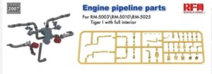 RYE FIELD MODEL 1/35 Engine Pipeline Tiger I  RM5003/5010/5025  RM2007
