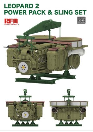 RYE FIELD MODEL 2050 1/35 Leopard 2 Power Pack & Sling Set