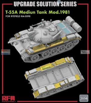 Rye Field Model 2056 1/35 T55 Fenders Upgrade Set for RM5098 THFS