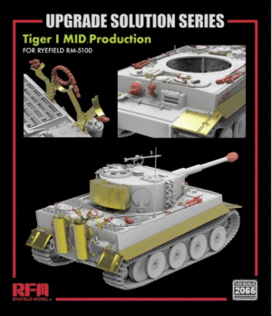 RYE FIELD 2065 1/35 Upgrade Parts For Pz.Kpfw.VI Ausf.ETigerI MID Production 88 THFS