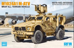 Rye Field Model 4801 1/48 Oshkosh M1024A1 M-ATV MRAP All Terrain Vehicle
