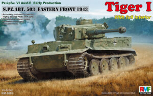 Rye field-Model 1/35 Sd.Kfz.181 Tiger I Early Production w/Full Interior RM5003 88