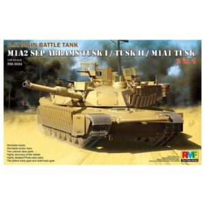 Rye Field 1/35 U.S. M1A2 SEP Abrams Tusk I/ Tusk II/ M1A1 Tusk RM5004