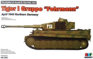 Rye Field Model  5005 1/35 Pz.kpfw.VI Tiger I Ausf.E Sd.Kfz.181 Gruppe "Fehrmann