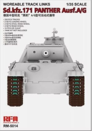 Rye Field Model 5014 1/35 Workable Track for Sd.kfz.171 Panther Ausf.A/G THFS