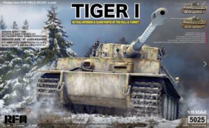 RYE FIELD 1/35 Tiger 1 Tank early prod Wittmann Tiger Eastern Front 1943 RM5025 88