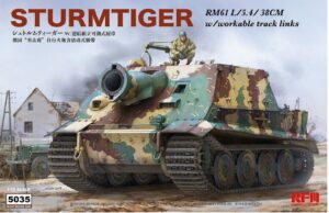 Rye Field UK Core Range 5035 1/35 Sturmtiger RM61 L/5.4/38cm w/Workable Track Links Overlord