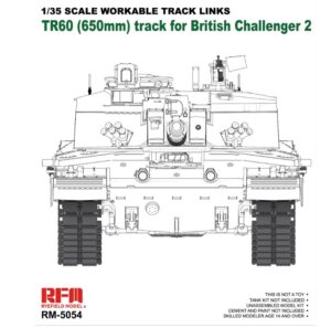 Rye Field 1/35 workable track links tr60 track for british Challenger 2 MBT Tank RM5054