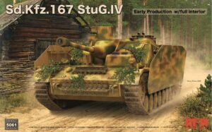 RYE FIELD 1/35 SD.KFZ.167 STUG IV Early Production Full Interior RM5061 NEW