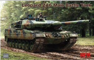 RYE FIELD 1/35 Leopard 2A6 Main Battle Tank with workable track links RM5065