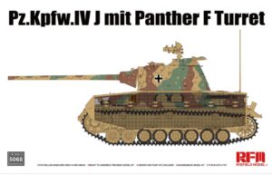 RYE FIELD 1/35 Pz.Kpfw.IV J mit Panther F Turret RM5068