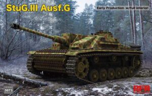RYE FIELD 1/35 StuG. III Ausf. G Early Prod w full interior & workable track links RM5073