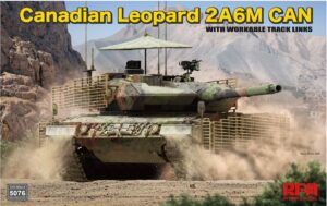 RYE FIELD 1/35 Canadian LEOPARD 2A6M CAN with workable track links RM5076 NEW