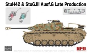 Rye Field 5086 1/35 StuH42 & StuG.III Ausf.G Late Prod