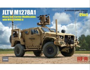 RYE FIELD 5099 1/35 JLTV M1278A1 Heavy Gun Carrier Modification With M153 CROWS II