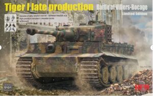 RYE FIELD 5101 1/35 Tiger 1 Late Production Battle of Villers-Bocage Limited Edition Overlord