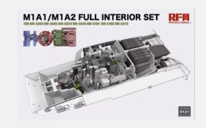 Rye Field Models 5121 1/35 M1A1/M1A2 Full Interior Set Model Kit