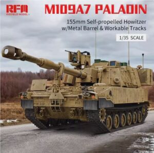 RYE FIELD 5129 M109A7 PALADIN  155mm Self-propelled Howitzer w/workabel tracks