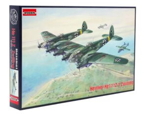 Roden Heinkel 346 1/144 He111Z 1 Zwilling Plane Military Aircraft Model Kit