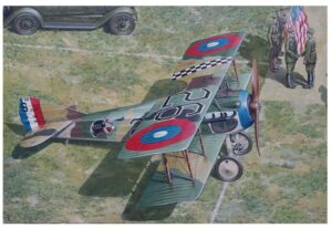 Roden 636 1:32 SPAD XIIIc1 US ARMY AIR SERVICE model kit,