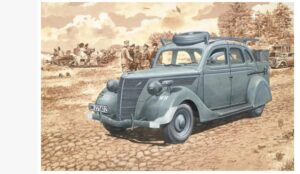 RODEN 1/35 Ford V8-G81A Funkwagen; Roden 818