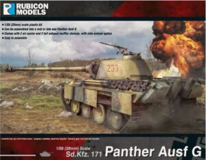 Rubicon Models 280015 1/56 Panther Ausf G  Model Kit ASSUALT ON THE RHINE