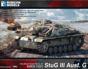 Rubicon Models 280017 1/56 Stug Iii Ausf G  Plastic Model Kit Overlord