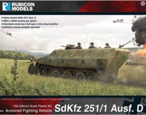 Rubicon Models 280018 1/56 Sdkfz 251/1 Ausf D Plastic Model Kit Overlord