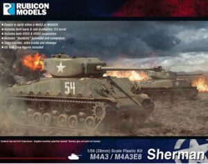 Rubicon Models 280042 1/56 M4A3 / M4A3E8 Sherman Model Kit Overlord