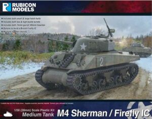 Rubicon Models 280060 1/56 M4 Sherman / Firefly Ic Plastic Model Kit Overlord