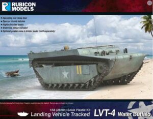 Rubicon Models 280068 1/56 Lvt-4 Water Buffalo Plastic Model Kit ASSUALT ON THE RHINE HELL IN THE PACIFIC