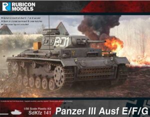 Rubicon Models 280091 1/56 Panzer III Ausf E/F/G Plastic Model Kit