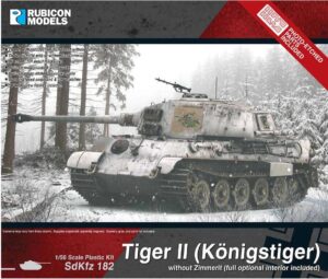 Rubicon Models 280099 1/56 German King Tiger without Zimmerit 88 Overlord WEST WALL