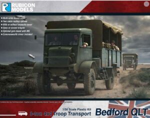 Rubicon Models: 280107 1/56 British Bedford QLT 3-ton Troop Transport Overlord