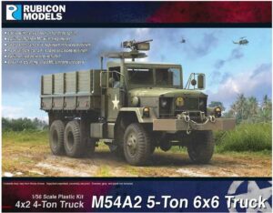 RUBICON 280133 1/56 M54A2 US ARMY 5 Ton 6x6 Truck Vietnam War